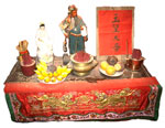 photo of Buddhist shrine